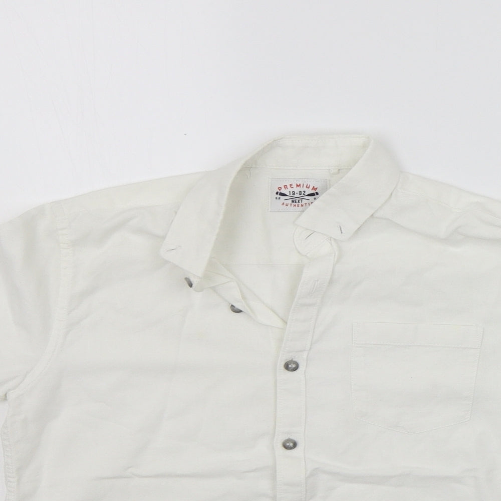 NEXT Girls White   Basic Polo Size 9 Years