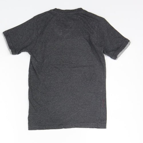 Rebal Girls Grey   Basic T-Shirt Size 9-10 Years