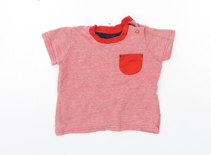 George Girls Pink   Basic Polo Size 3-6 Months