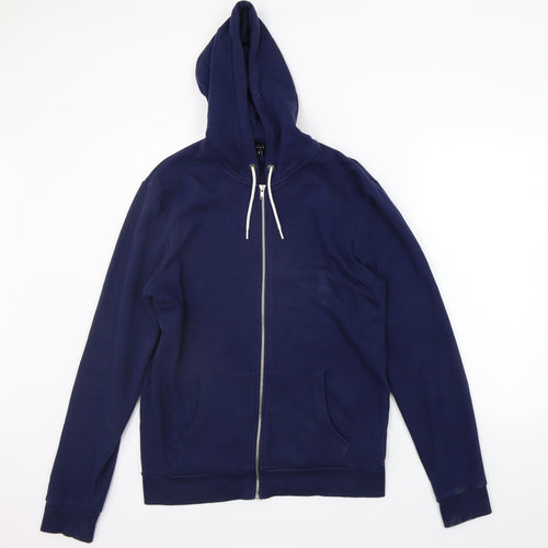 New Look Mens Blue   Full Zip Jumper Size S
