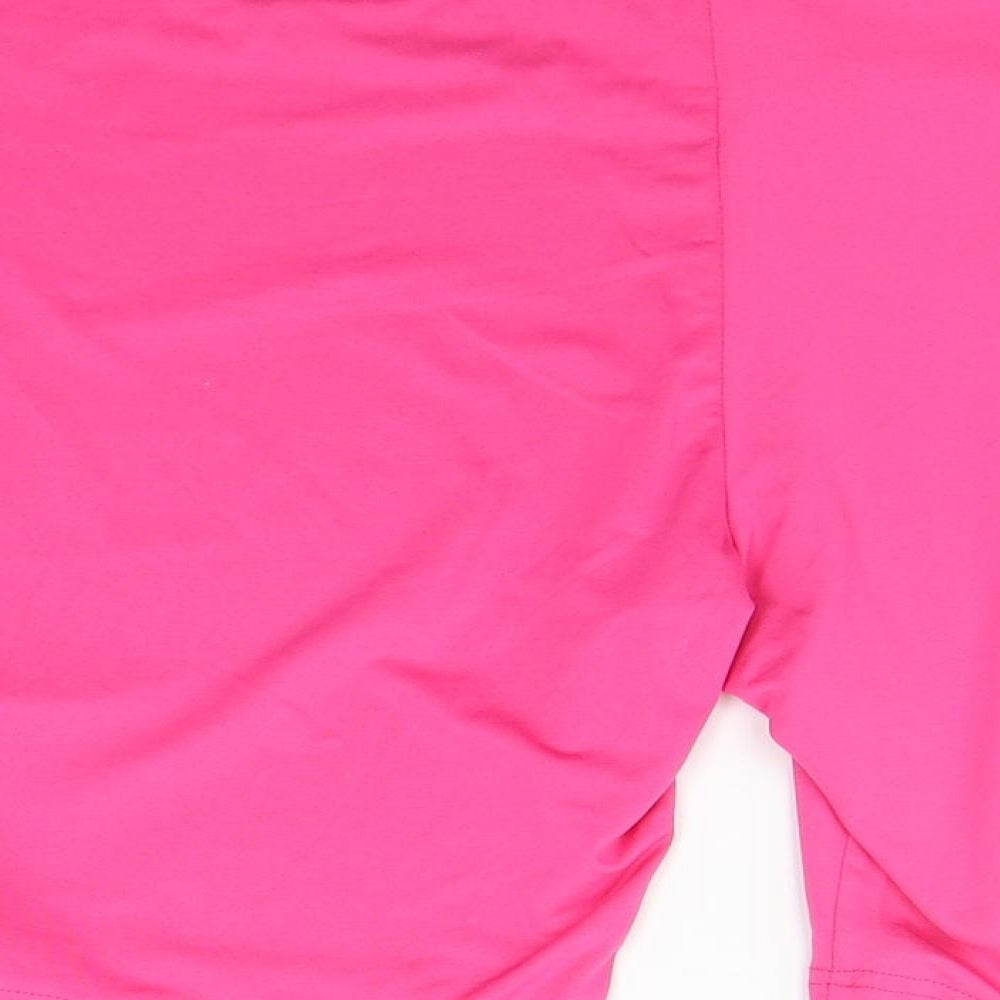 Primark Womens Pink   Culotte Shorts Size 18 - Elastic Waist Band