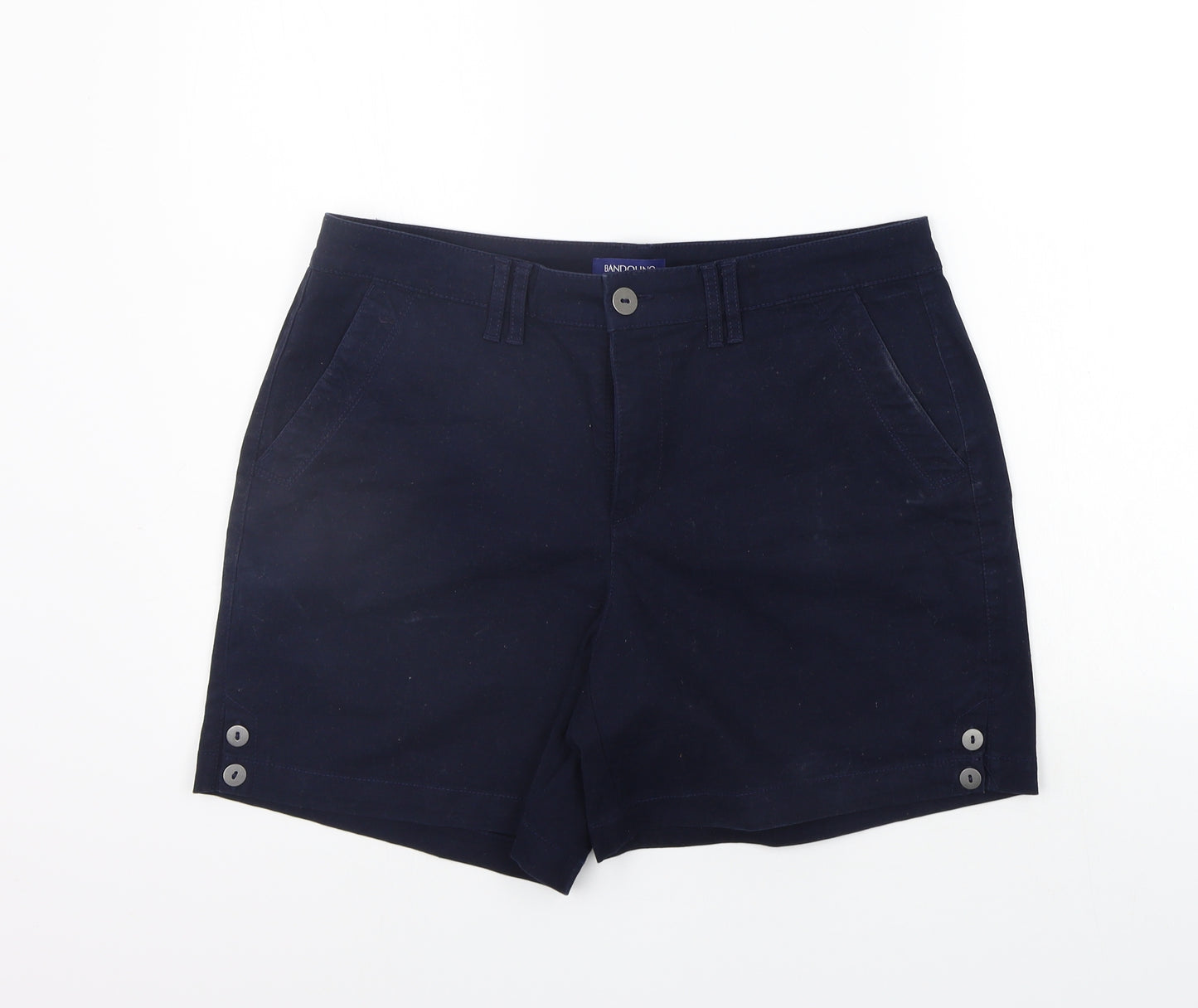 Bandolera Womens Blue   Chino Shorts Size 14