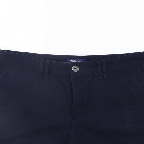Bandolera Womens Blue   Chino Shorts Size 14