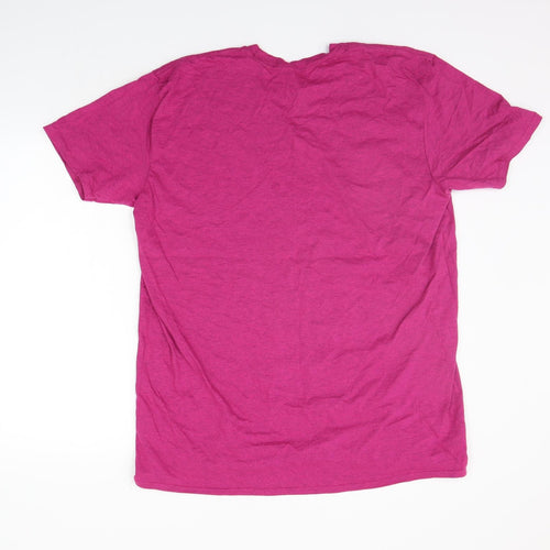 Gildan Womens Pink   Basic T-Shirt Size 2XL