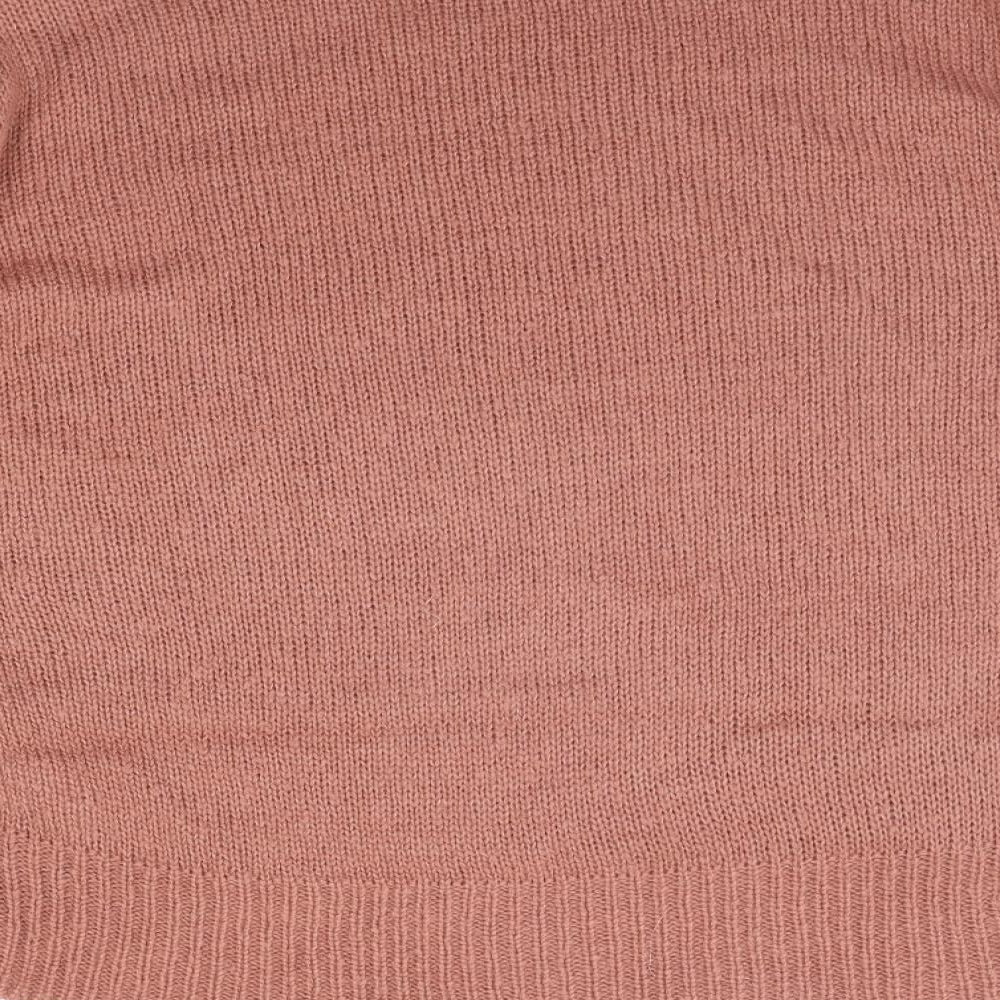 New Look Womens Pink   Pullover Jumper Size L