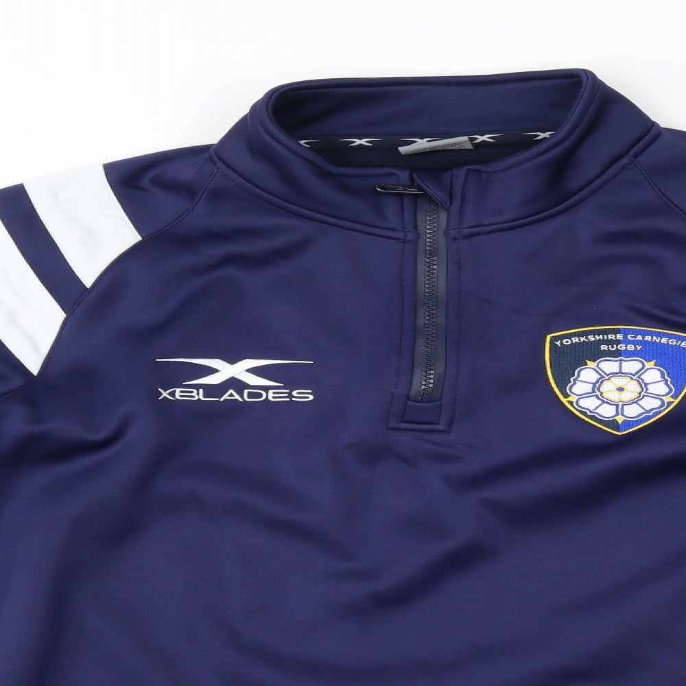 XBlades Womens Blue   Pullover Jumper Size M