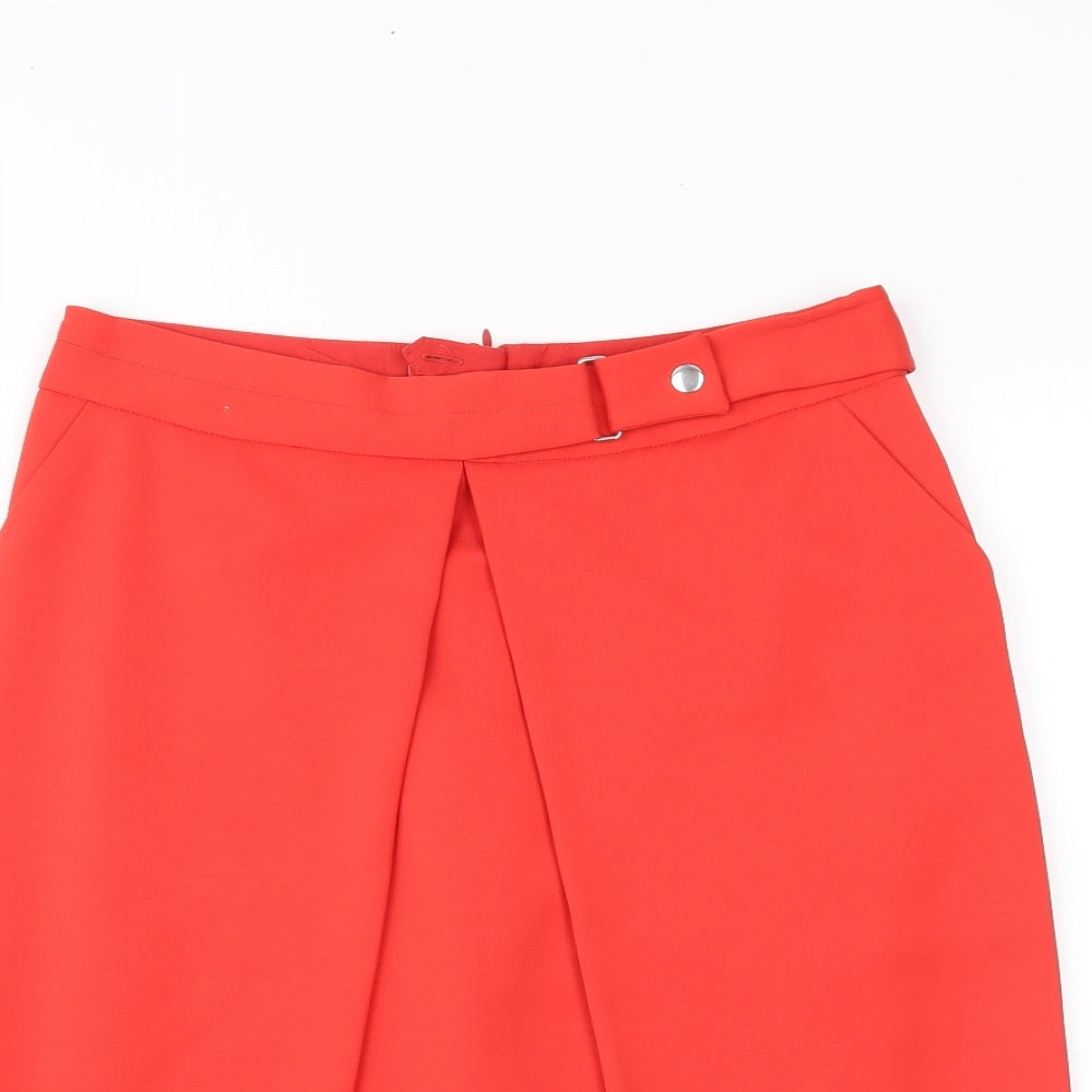 NEXT Womens Red   Straight & Pencil Skirt Size 10