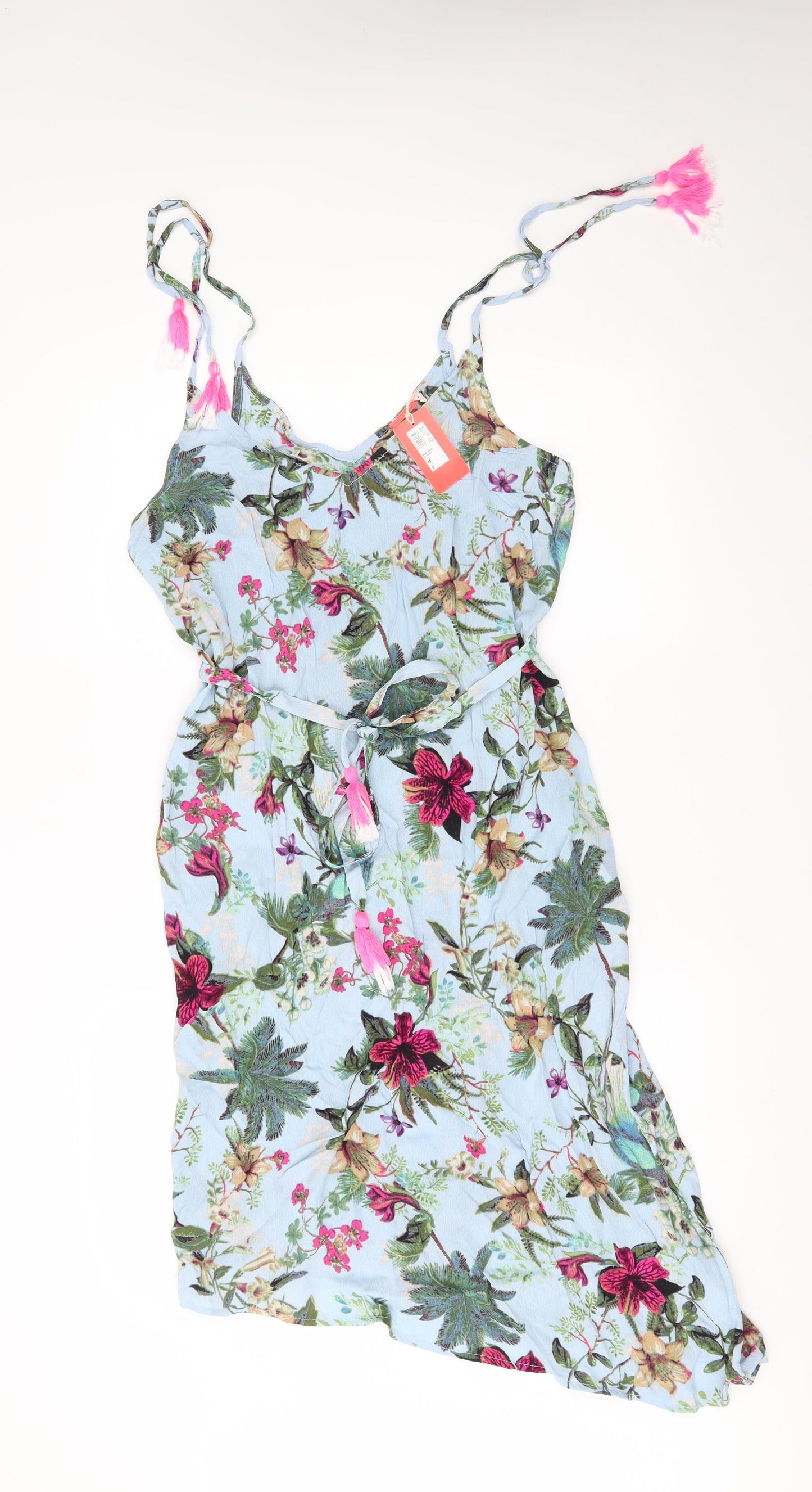 River Island Womens Multicoloured Floral  Fit & Flare  Size M