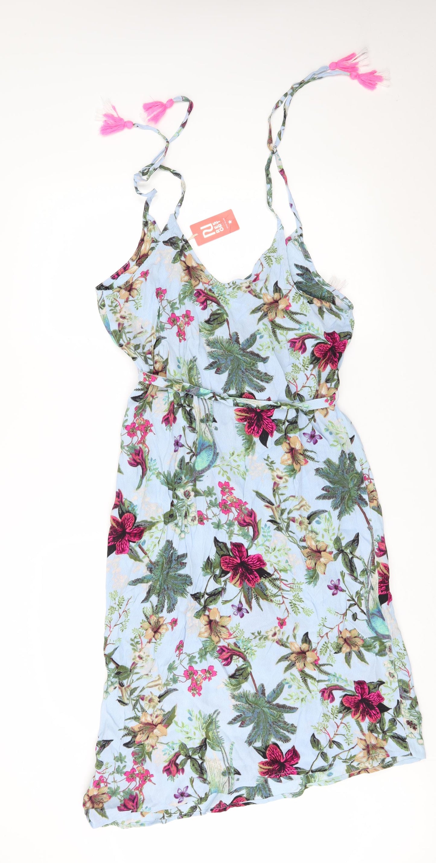River Island Womens Multicoloured Floral  Fit & Flare  Size M