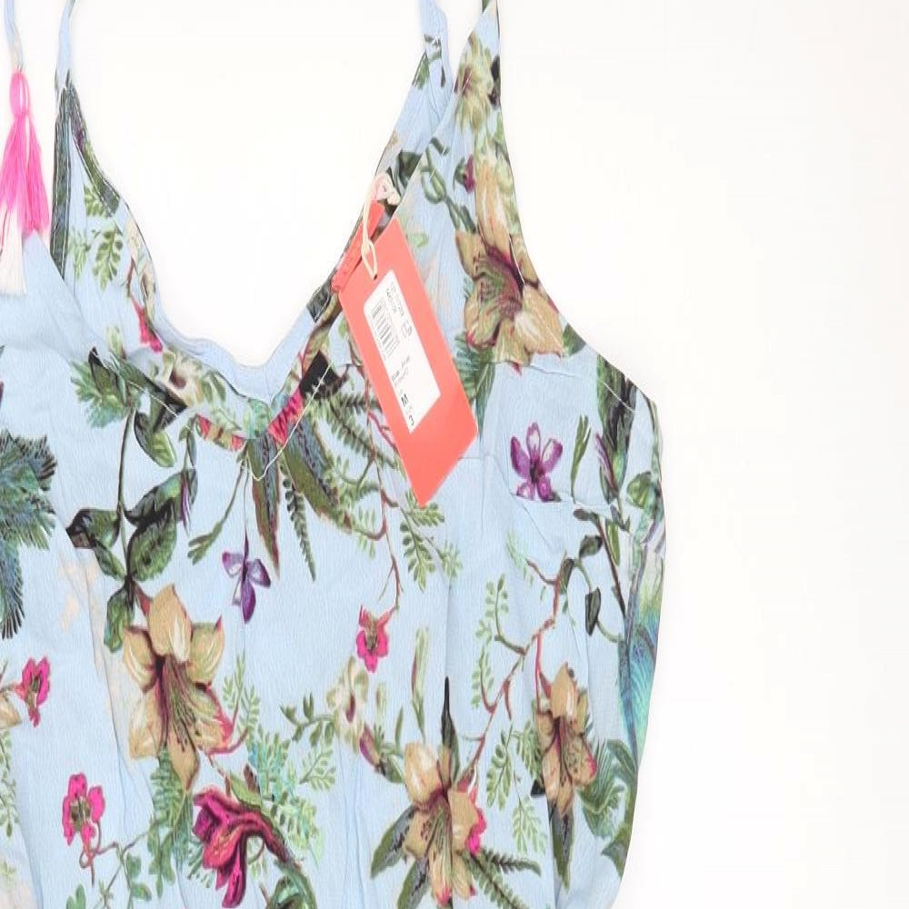 River Island Womens Multicoloured Floral  Fit & Flare  Size M