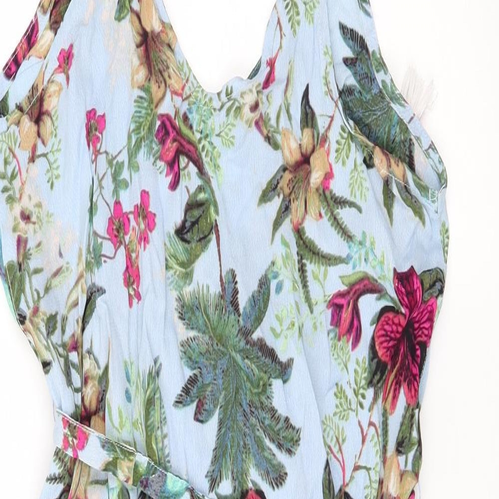 River Island Womens Multicoloured Floral  Fit & Flare  Size M
