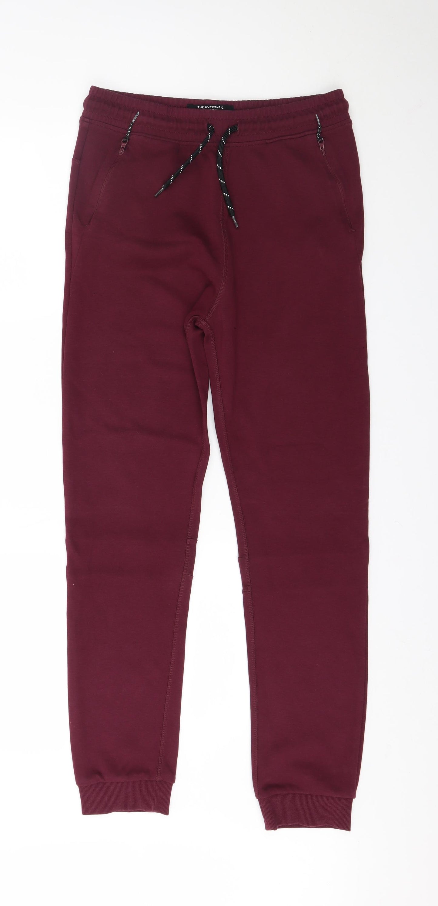 Marks and Spencer Boys Red   Jogger Trousers Size 13-14 Years
