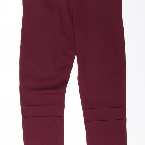 Marks and Spencer Boys Red   Jogger Trousers Size 13-14 Years