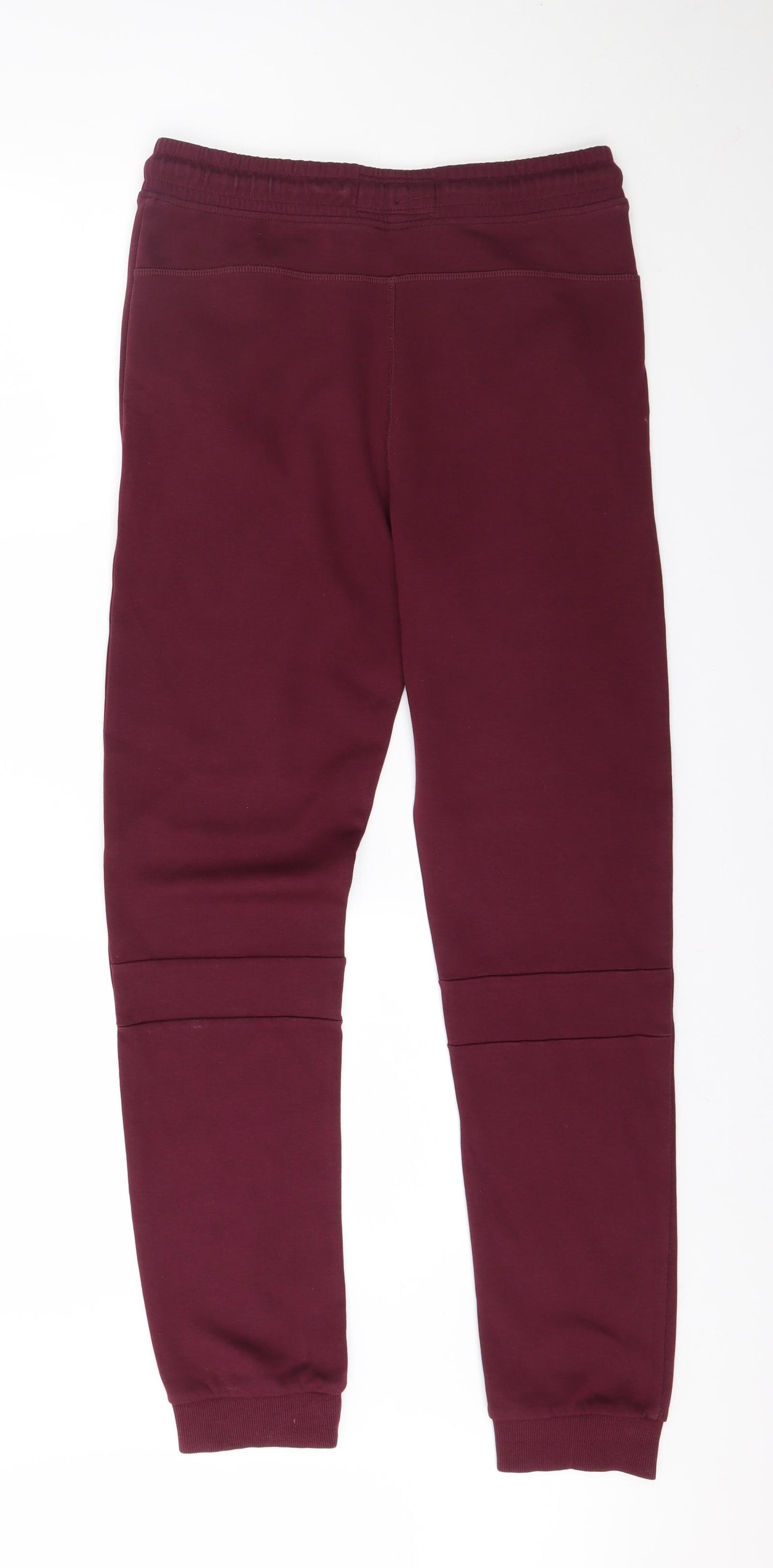 Marks and Spencer Boys Red   Jogger Trousers Size 13-14 Years