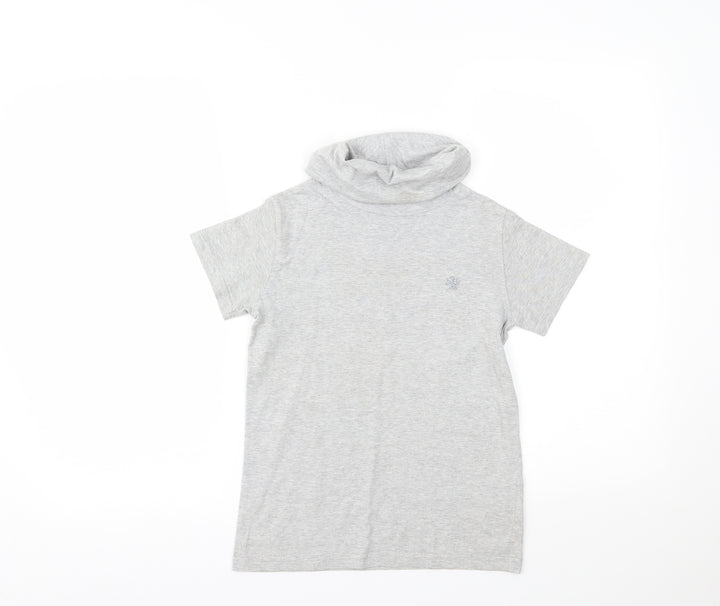 NEXT Boys Grey Basic T-Shirt Size 8 Years