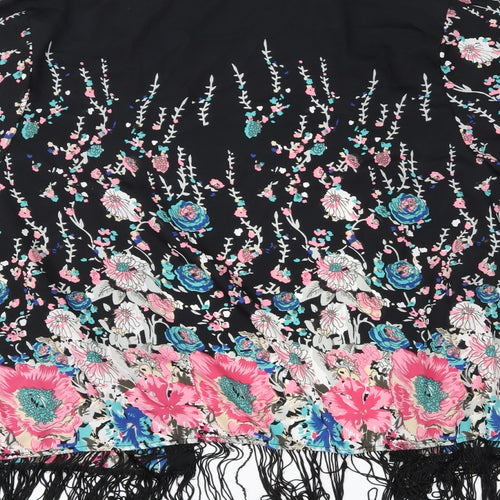 B. You Womens Multicoloured Floral  Cardigan Jumper Size S