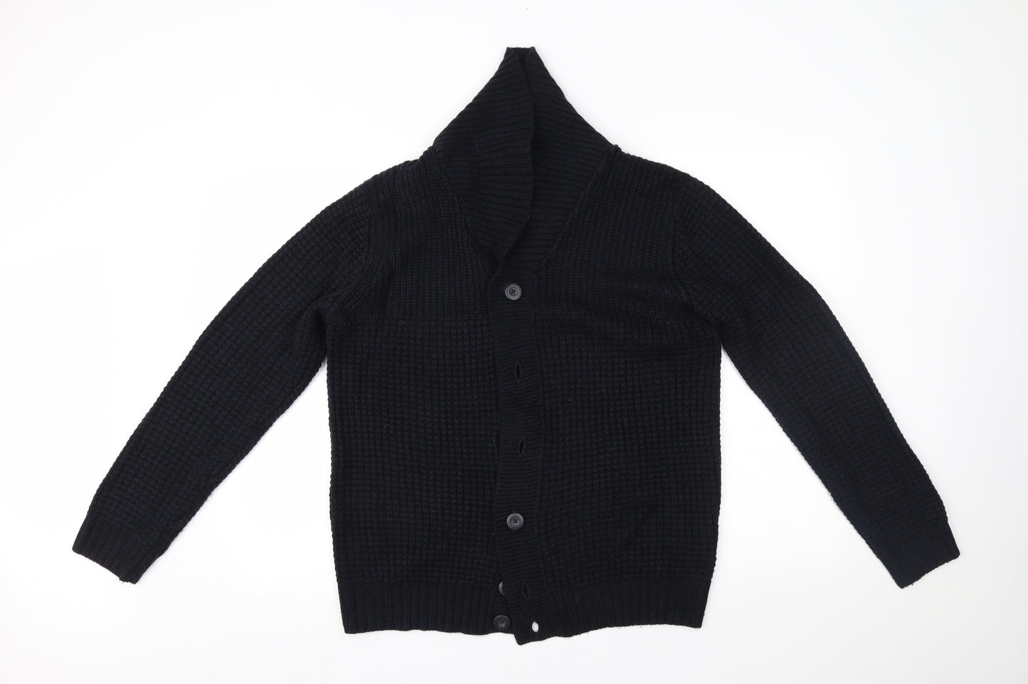 New Look Mens Blue   Cardigan Jumper Size L