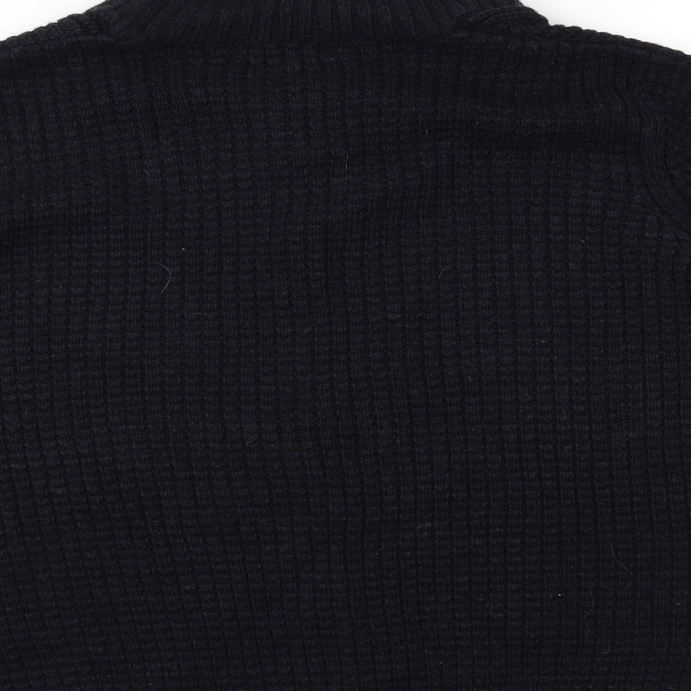 New Look Mens Blue   Cardigan Jumper Size L
