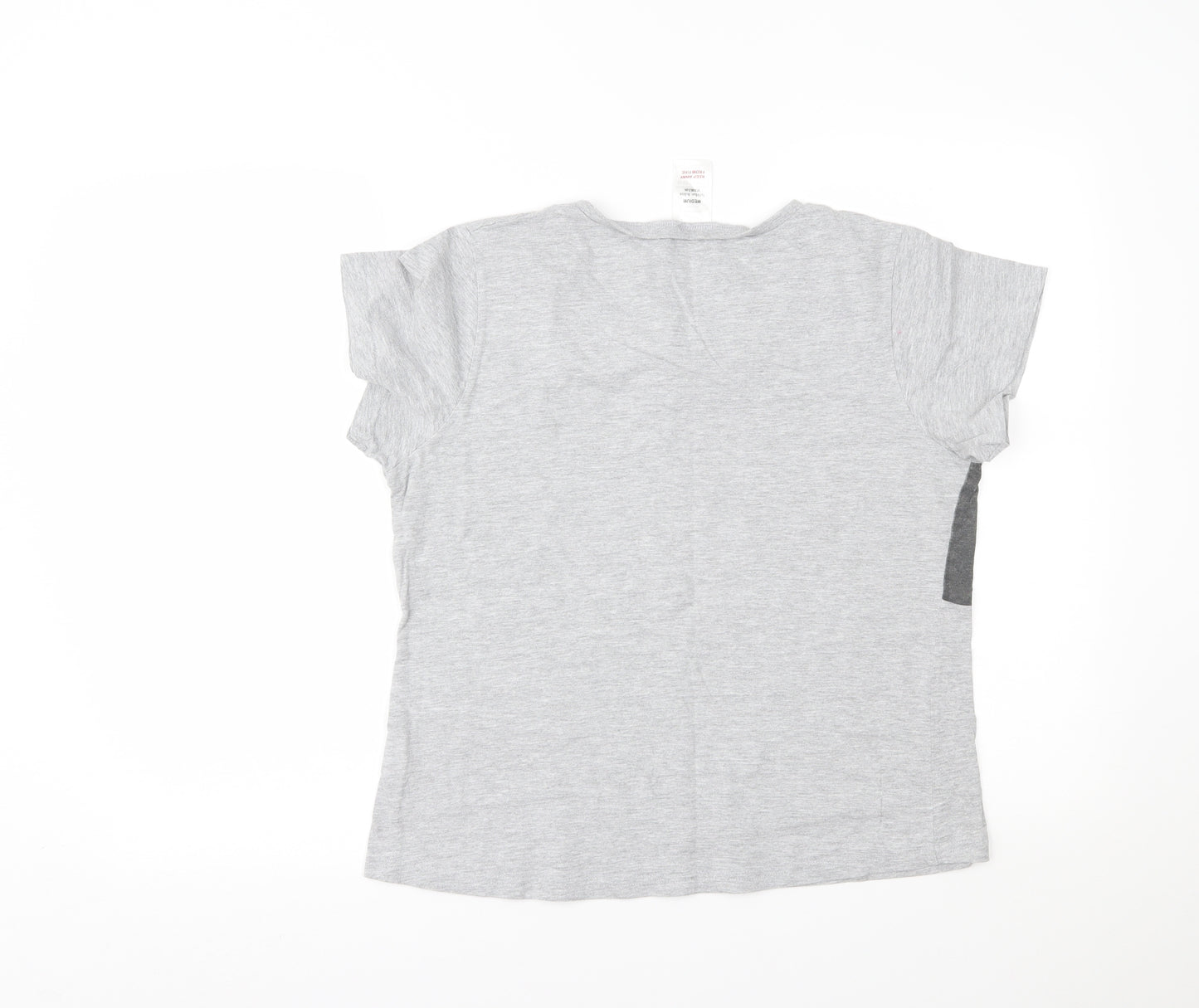 Disney Womens Grey   Top Pyjama Top Size M  - Minnie Mouse