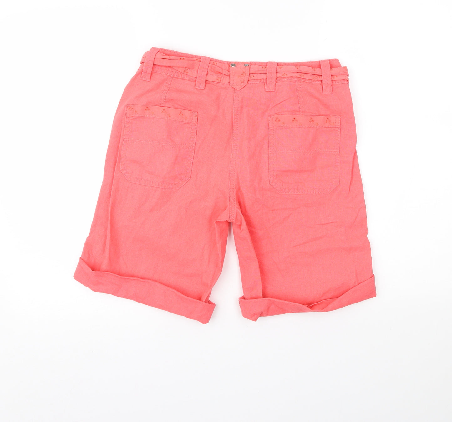 Papaya Womens Pink   Chino Shorts Size 8