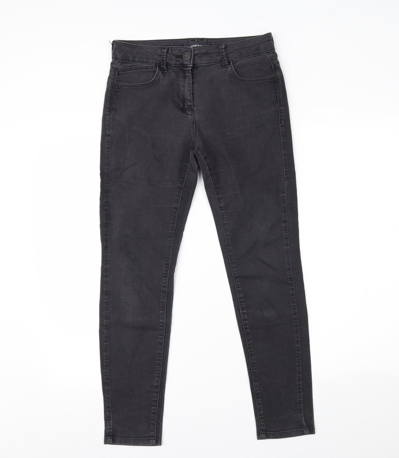 Marks and Spencer Womens Black  Denim Jegging Jeans Size 10 L24 in