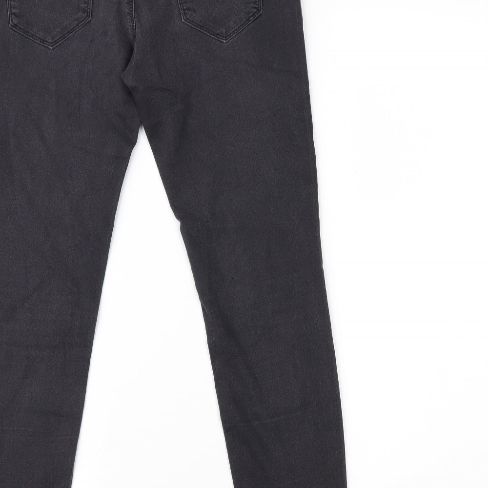 Marks and Spencer Womens Black  Denim Jegging Jeans Size 10 L24 in
