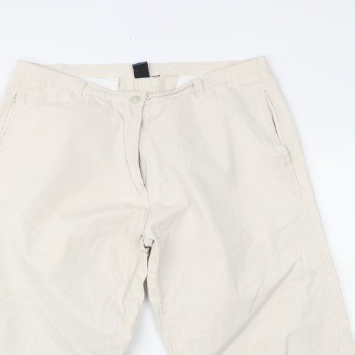 Originals Womens Beige   Cropped Trousers Size 14