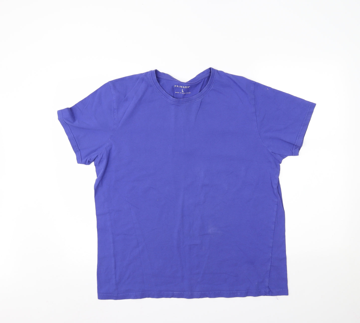 Primark Mens Blue    T-Shirt Size L