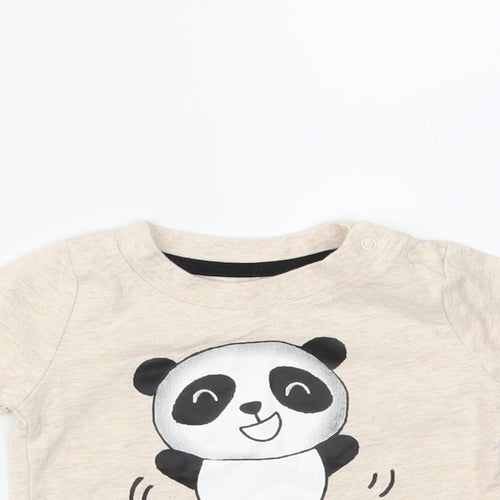 Primark Baby Beige   Basic T-Shirt Size 3-6 Months