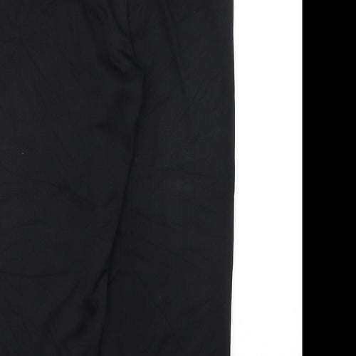 BM Collection Womens Black   Capri Trousers Size 12 L24 in