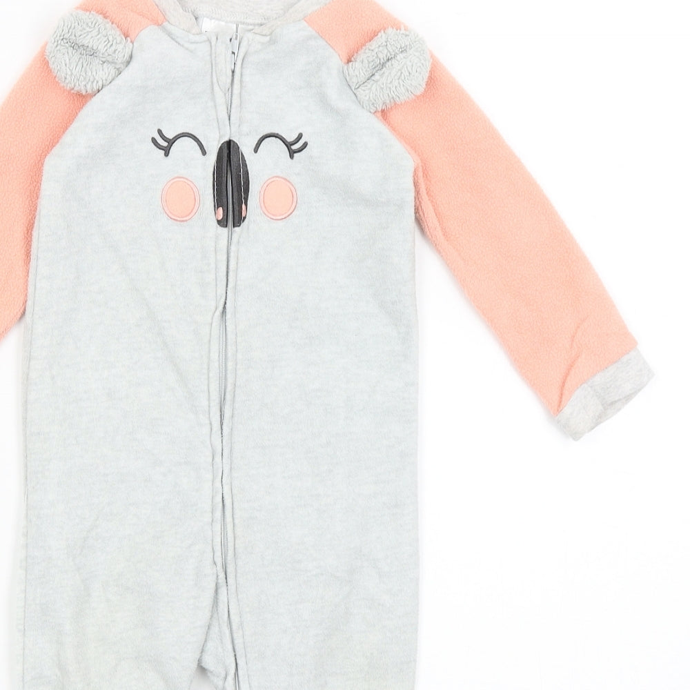 Kids & Co Baby Grey   Romper One-Piece Size 12-18 Months  - Koala