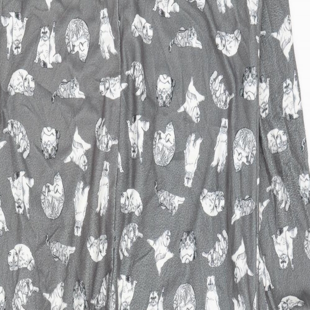 Taylor Swiff Womens Grey Solid  Cami One Piece Size XL  - Cats