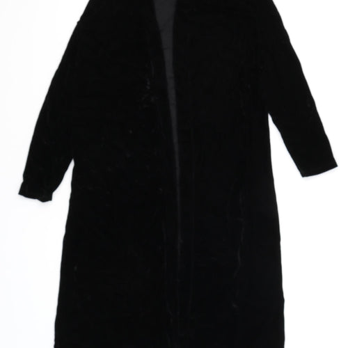 On Line Womens Black   Wrap Jumper Size S