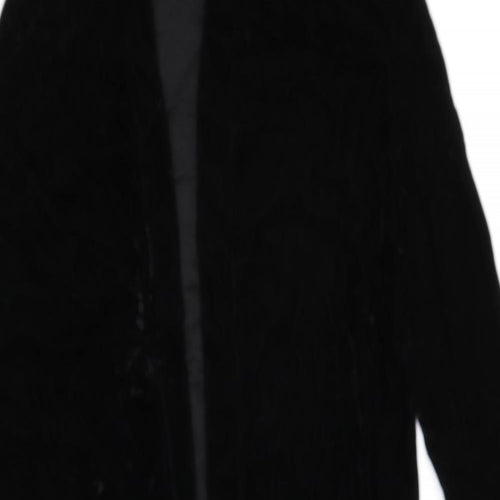 On Line Womens Black   Wrap Jumper Size S