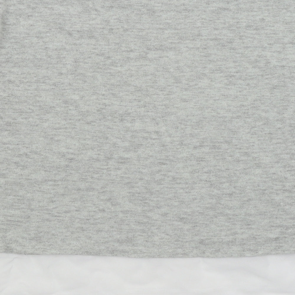 TISSAIA Womens Grey   Pullover Jumper Size 16