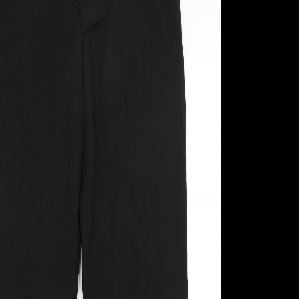 Platform Womens Black   Dress Pants Trousers Size 12 L30 in