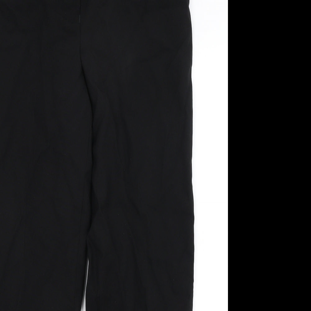 Club Class Womens Black   Dress Pants Trousers Size 12 L27 in