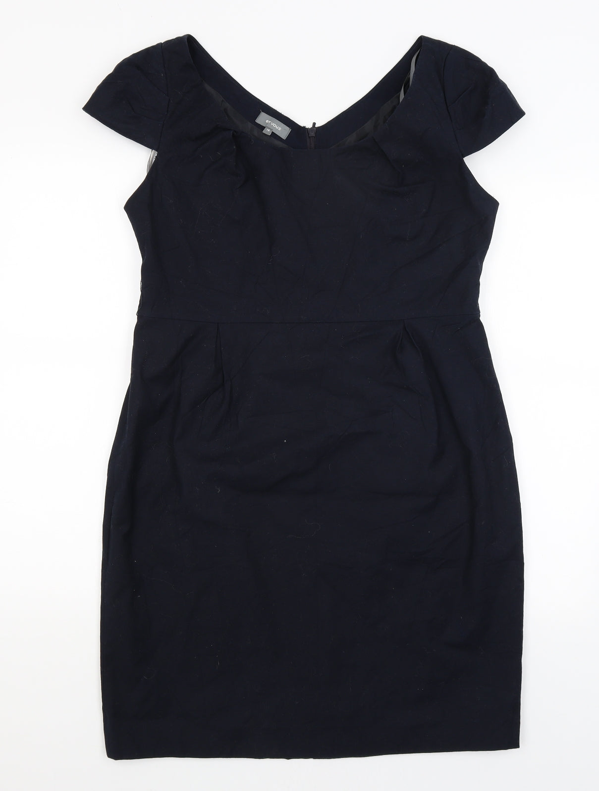 Et Vous Womens Blue   Pencil Dress  Size 16