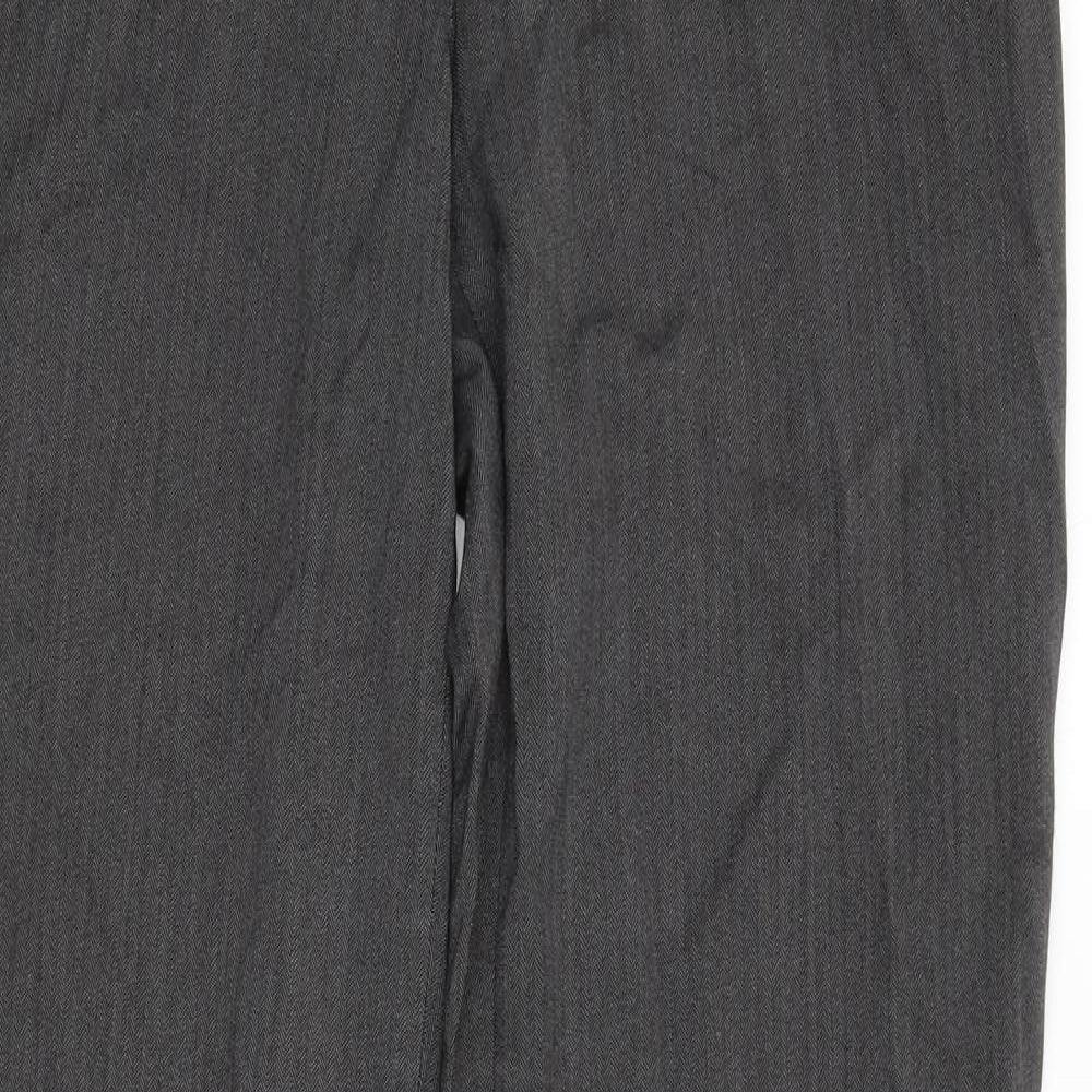 NEXT Womens Grey   Dress Pants Trousers Size 10 L32 in