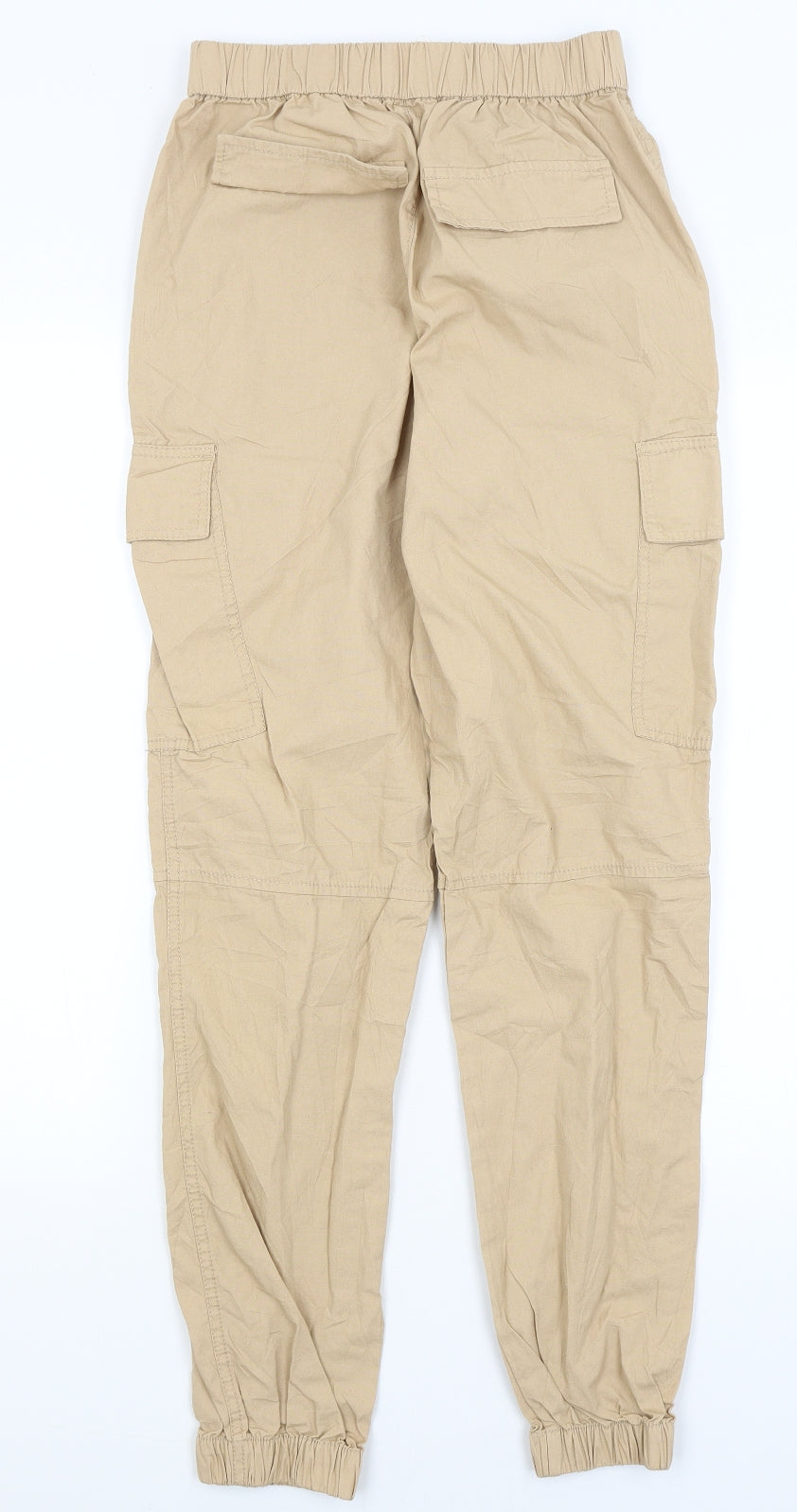 H&M Girls Beige   Cargo Trousers Size 13-14 Years