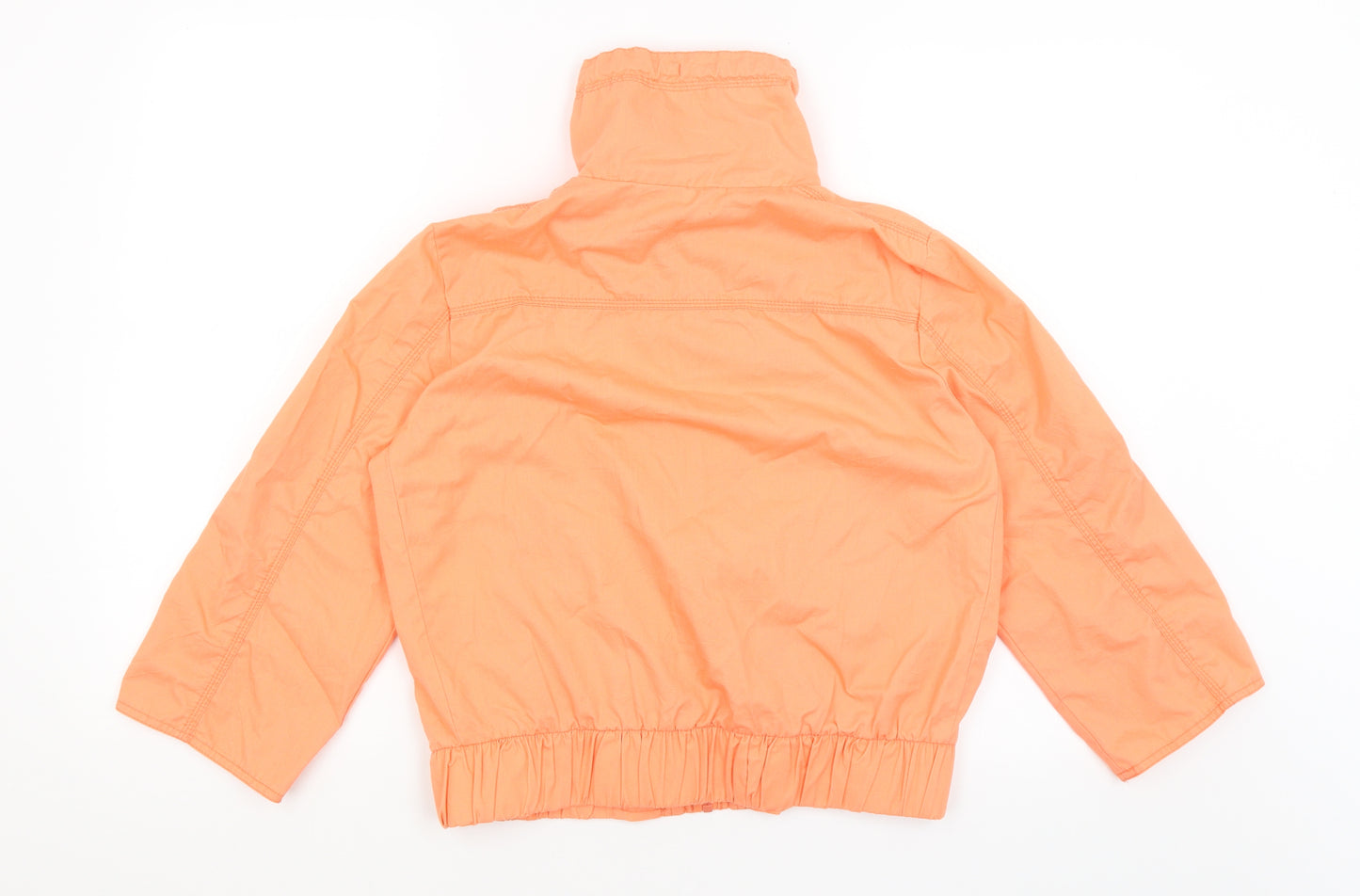 New Look Womens Orange   Full Zip Jumper Size 10