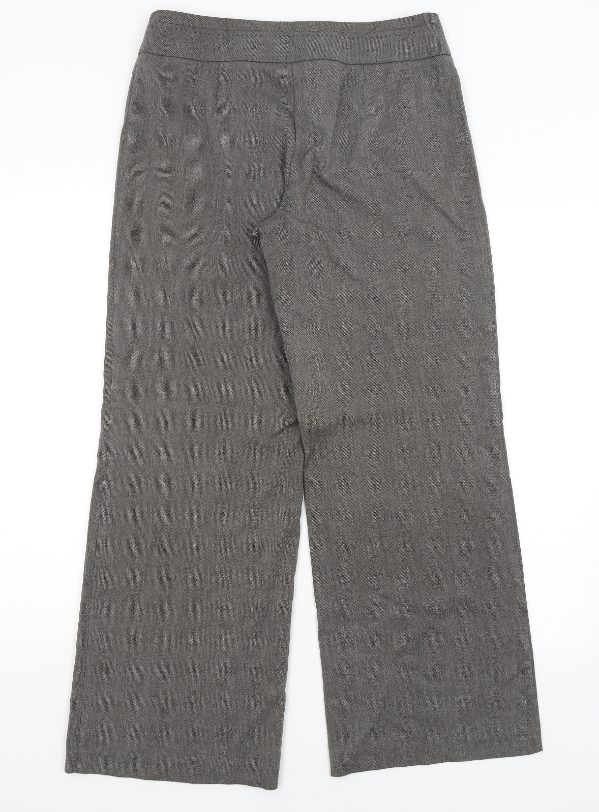 M&S Womens Grey   Dress Pants Trousers Size 10 L28 in