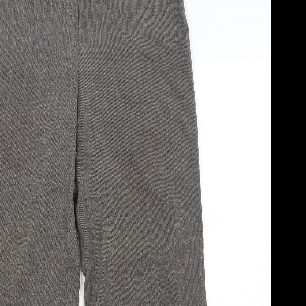 M&S Womens Grey   Dress Pants Trousers Size 10 L28 in