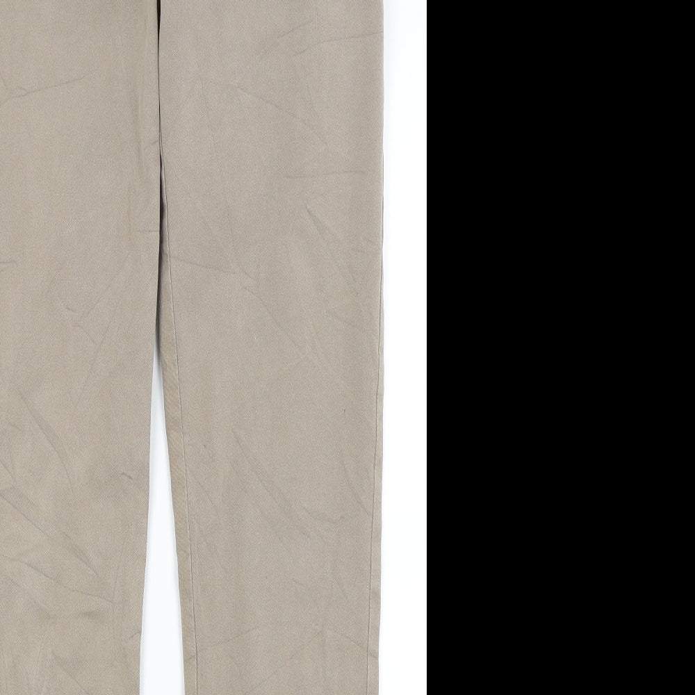 Part Two Womens Beige   Chino Trousers Size 12 L31 in
