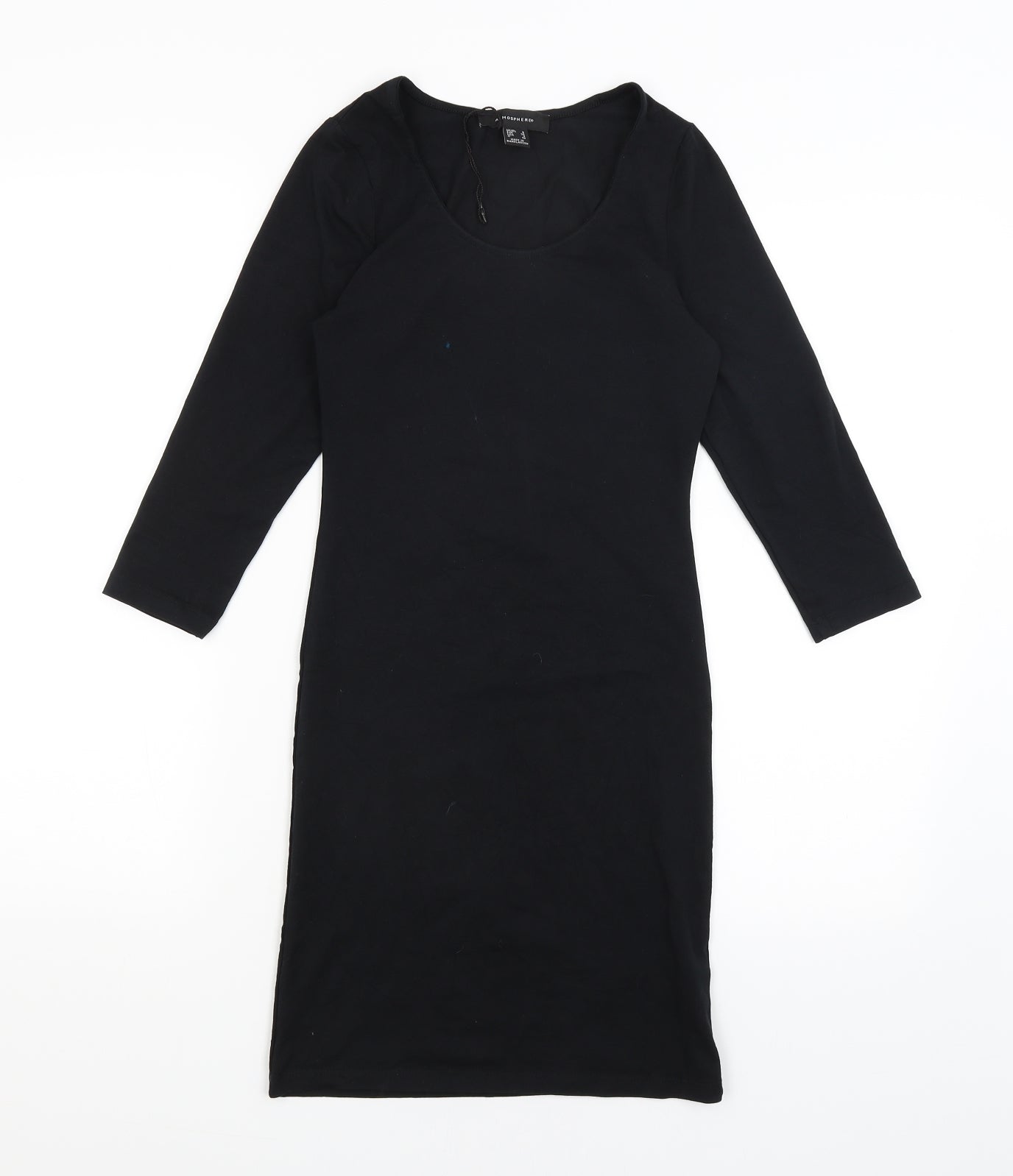Atmosphere Womens Black   T-Shirt Dress  Size 8
