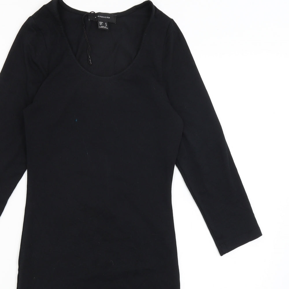 Atmosphere Womens Black   T-Shirt Dress  Size 8