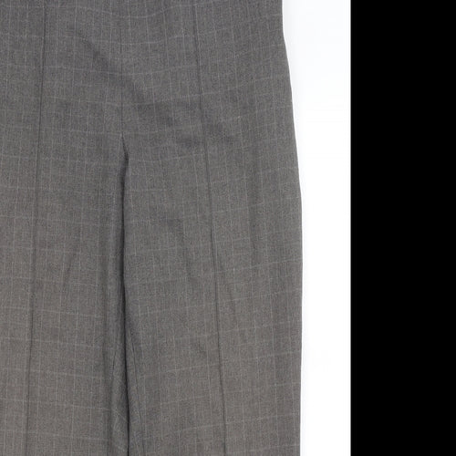 EWM Womens Grey   Dress Pants Trousers Size 18 L25 in