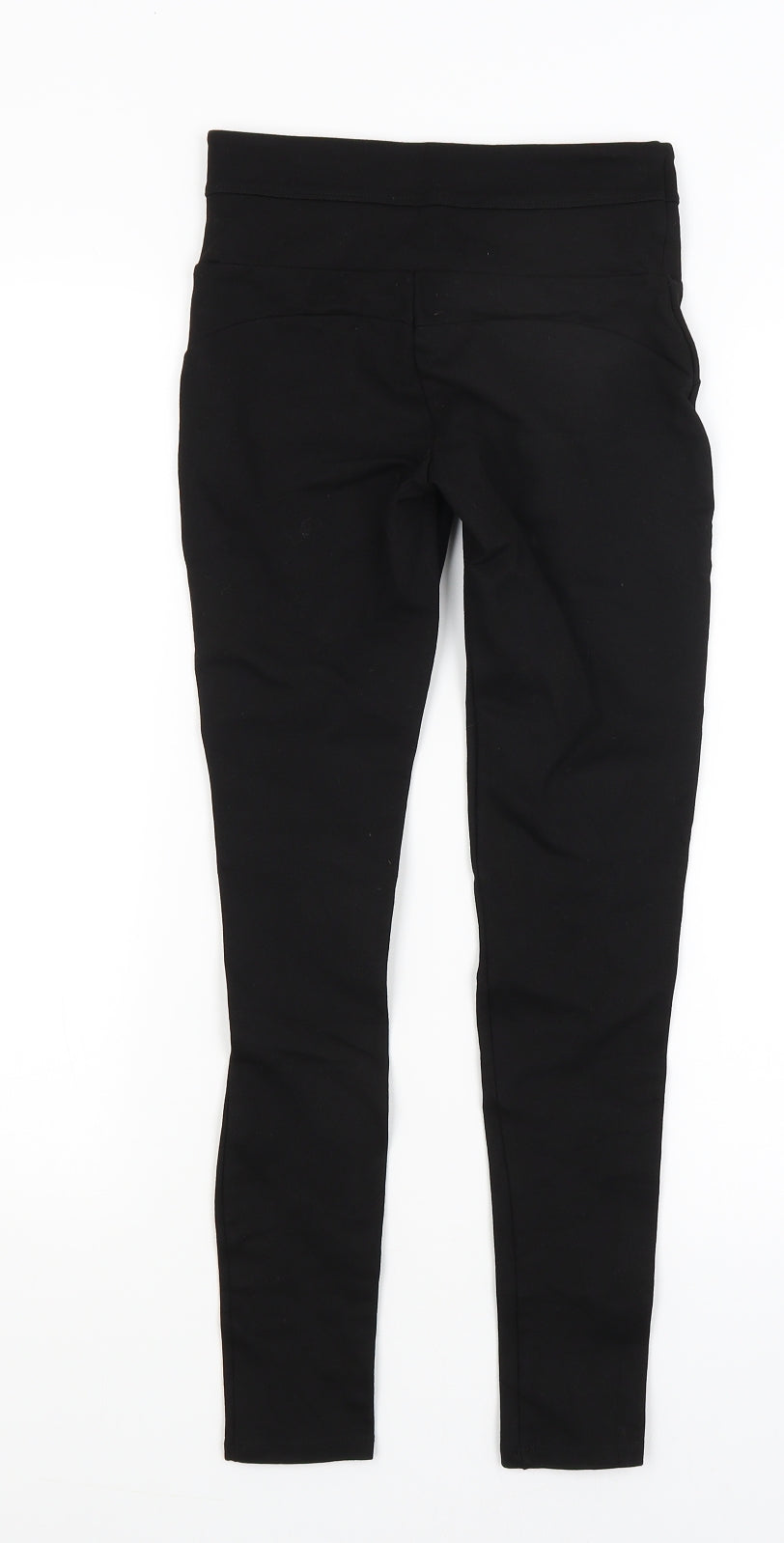 F&F Womens Black   Trousers  Size 6 L25 in