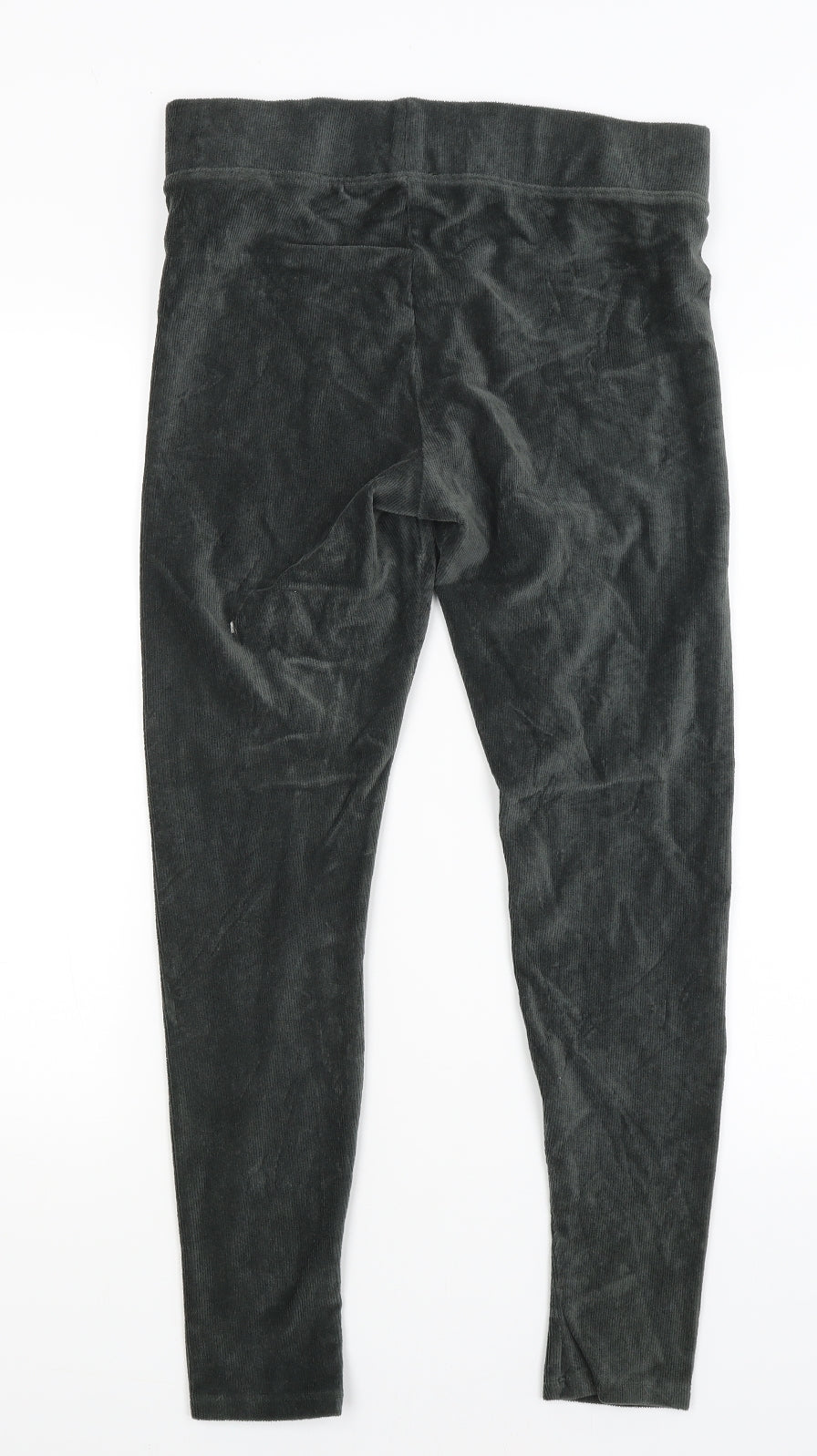 M&S Womens Green   Jegging Trousers Size 16 L28 in