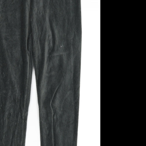 M&S Womens Green   Jegging Trousers Size 16 L28 in